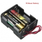 6-Slot 6 x AA Batterie wieder zum Halter-Kasten-Kasten-Rückseite mit Leads