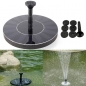 7 V Solar Power Schwimm Brushless Wasserpumpe Garten Landschaft Unterwasser Brunnen