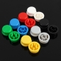 140pcs Rundmischfarbe Tactile Taste Caps Kit Für 12x12x7.3MM Tact Switches