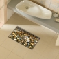 PAG 3D Badezimmer Wasserdicht Cobblestone Muster Boden Sticker Anti Slip Waschbar Shower Room Decor