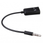3.5 mm Stereo Audio Stecker an Kopfhörer Kopfhörer + Mikrofon Adapter PC Handy
