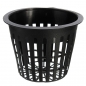10pcs Schwarz Kunststoff Wasserkulturplanting Ineinander greifen Netz Pot Baskets Gartenanlage wachsen Cup