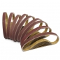 10pcs 770x24mm Zirkonoxid Schleifschleifbänder für Schleif Wood Work