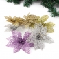 Weihnachtsdekoration Blume Glitter Blätter Partei deocration