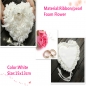 Hochzeit Bevorzugungen Romantische Perlen Rosen Herz geformte Geschenk Ring Kasten Kissen Kissen