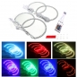 Multi-Color RGB LED Flash-Stroboskop Angel Eye Ringe für BMW E46 3 5 7 Series