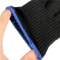 Schwarz Hitzebeständige Glove Hair Styling Werkzeug für Lockenwickler Strecker
