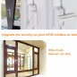 Zink Legierung UPVC Aluminiumfenster Tür Sash Jammers zusätzliche Sicherheit Drehwerkarretierung