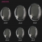 10Pcs Klar ovale Form Glascabochon Domes Charm DIY