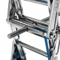 Lifting 4 × 4-Zoll-Lab-Lift-Plattformen Ständer Rack-Scissor Lab-Lifting Aluminiumoxyd