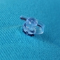 Aufblasbare Medical Hemorrhoid Gummi Rundsitzkissen Blau PVC Kissen