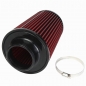 High Flow Car Cold Air Intake Filter verjüngenden Konus Kaltluftfilter 3 Inches Red