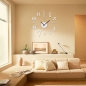 DIY Mini Modern Art Spiegel Wanduhr 3D Aufkleber Entwurf Home Office Raum Dekor