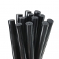 12st 11mm x 190mm heiße Schmelzkleber Sticks Crafting Modelle aus schwarzem Kunststoff