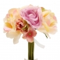 Braut Kunstseide Rose Hydrangea Camellia Blumenstrauß Blumen Mädchen Hochzeitsfest Dekoration