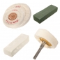 5pcs Polierscheibe Kit Buffing Polierscheibe Compound Metallpolierwerkzeuge