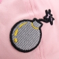 Damen Unisex Bombe Stickerei Baumwolle Baseballmütze Sport Curved Snapback Hip-Hop-Cap