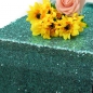 Grüne Blush Pailletten Tischläufer Hochzeit Tischdecke Dekoration Mint 30x180cm