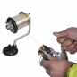 ZANLURE 12 cm x 15 cm Tragbare Aluminium Angelschnur Winder Reel Spool Spooler System Tackle Werkzeug Saugnapf