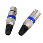 Excellway® JP01 5 Paar 3 pol. Buchse MIC-Buchse Audio-Mikrofonkabel-Steckverbinder