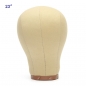 Segeltuch Korken Mannequin Kopf Modell Hut Anzeigen Haar Perücke Halter 3 Größe zum zu wählen
