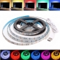 1M Nicht-wasserdichtes USB SMD3528 Fernsehhintergrund-Computer LED Streifen-Klebeband-flexibles Licht DC5V