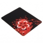 22x18cm rote Blumen Muster Pad Mauspad Gaming Mat Maus für Computer Laptop