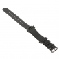 Nylon Klettern Armband Armband Schwarz 5-Ring Lugs Adapter Für Suunto Core