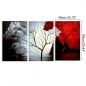 3 PCS Baum moderne abstrakte Landschaft Leinwand Gemälde Druck Bild Home Kunst kein Rahmen