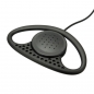 D Form Kopfhörer Ohrhörer Kopfhörer Mic für Kenwood Walkie Talkie Hand-Radio