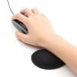 Schwarze Silikon-weiche Mausunterlage Handgelenk-Rest-Unterstützung für Schreibtisch-PC-Computer
