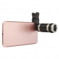 Universal 8 x18 HD Optisches Zoomobjektiv Mikro-Teleskop mit Clip Ein für Handy-Objektiv