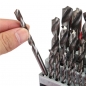 38pcs 1-13mm HSS-Spiralbohrer-Satz mit Fall