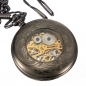 Mechanische mechanische Uhr Skeleton Steampunk Old Man