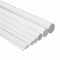 2 bis 12mm Durchmesser klar Plexiglas Acryl Kunststoff Rundstab 500mm lange Rundschiene