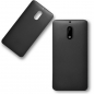 Dicke Schwarz TPU matt mobile weiche Schale Telefon Abdeckung Fall für Nokia 6