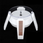 360 Grad Licht solarbetriebene Schmuck drehende Ausstellungsstand Drehplatte