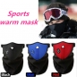 Fahrrad Winter Snowboard Ski Ansatz warmes Gesichtsmaske Schleier Schutz 