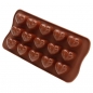 Herz Schokoladen-Kuchen-Plätzchen-Muffin-Süßigkeit-Gelee-Eis-Backen-Silikon-Form-Form
