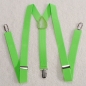 Kinder Kinder verstellbare elastische Hosenträger Hosenträger Y Rücken Neon UV Strap Clip-on Gürtel