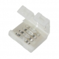1PC Mini 4-PIN-RGB-Anschluss-Adapter für 5050 RGB LED 10mm abisolieren Lot