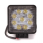 27W 9 LED Driving Arbeits Flut Licht Lampe für Offroad Jeep LKW Boot SUV