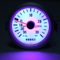 Autoauto mechanisches Zunahmenvakuum misst Autometer ultra-lite Silber
