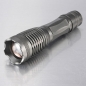 XM-L T6 1800Lumens Zoomable LED Taschenlampe Grau 18650