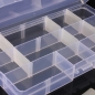15 Zellen Abteilung Kunststoff Aufbewahrungsbox Einstellbare Abnehmbaren Für Nagel Spitze Schmuckstück ??Kleine Sachen