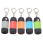 0.3W 25LM Mini-Taschenlampe USB aufladbar LED Schlüsselanhänger