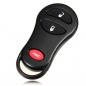 3 Tasten Ersatz Eintrag Key Fob Keyless Remote Fall für Dodge