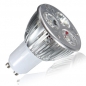 GU10 6W weiß / warmes weißes 3LED Scheinwerfer-Birnen-LED-Lampen-Licht AC85-265V