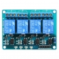 Geekcreit® 5V 4 Kanal Relais Modul für Arduino PIC ARM DSP AVR MSP430 Blau