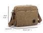 Herren Multifunktions-Leinwand Ein-Schulter Business Casual Bag